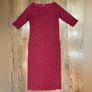 PinkBlush Maternity Lace Dress